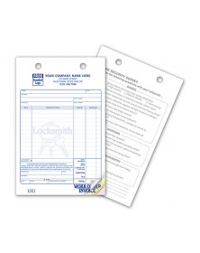 Locksmith Register Order Forms 